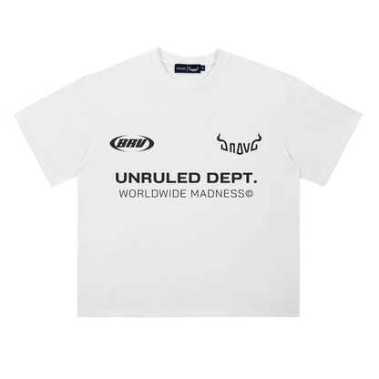 BRAVO TEAM UNRLD DEPT. WHITE TEE