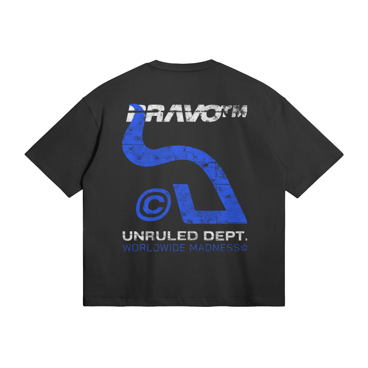 BRV UNRULED DEPT. TEE (BOXY FIT)